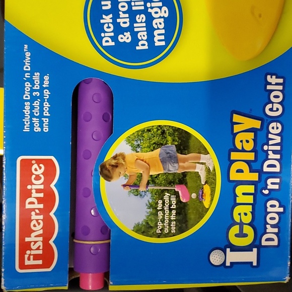 Fisher-Price Other - Fisher Price Drop n Drive Golf Toy Pink